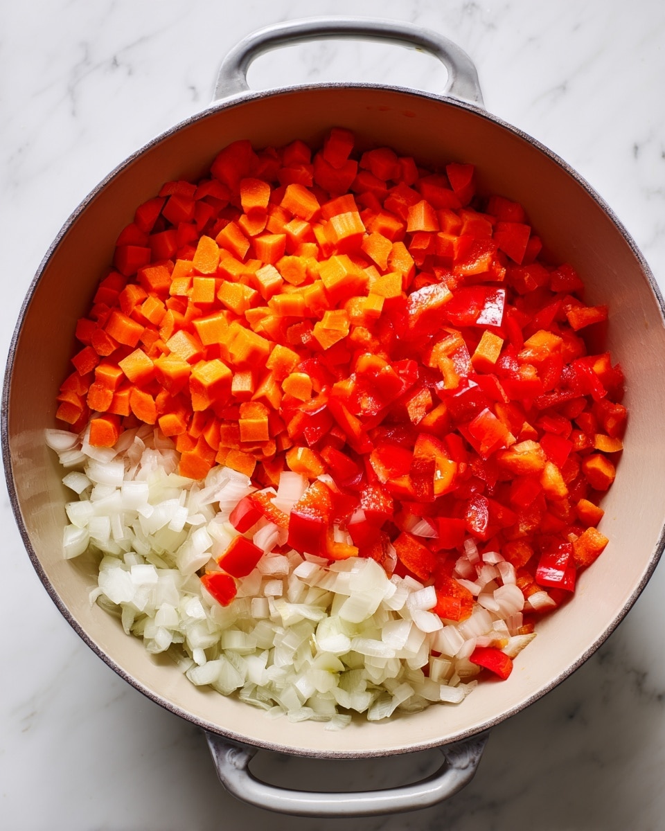 Creamy Chicken Vegetable Soup Recipe - Recipe Image