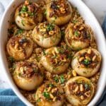 Stuffed Onions with Fragrant Rice and Pine Nuts Recipe