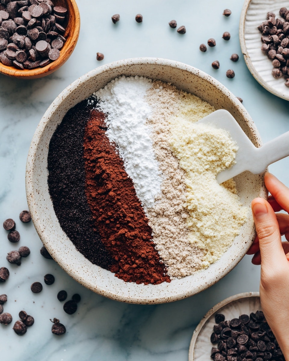 Fudgy Chocolate Tahini Cookies Recipe