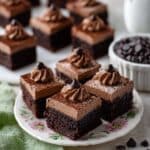 Easy Fudgy Truffle Bars Recipe