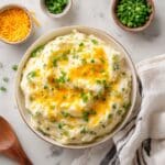 Cheesy Mashed Potatoes with Sour Cream Recipe