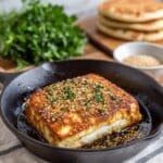 Baked Feta with Honey and Zaatar Recipe