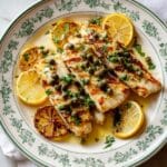 Seared Tuna Steaks with Lemon, Caper, and Parsley Butter Recipe