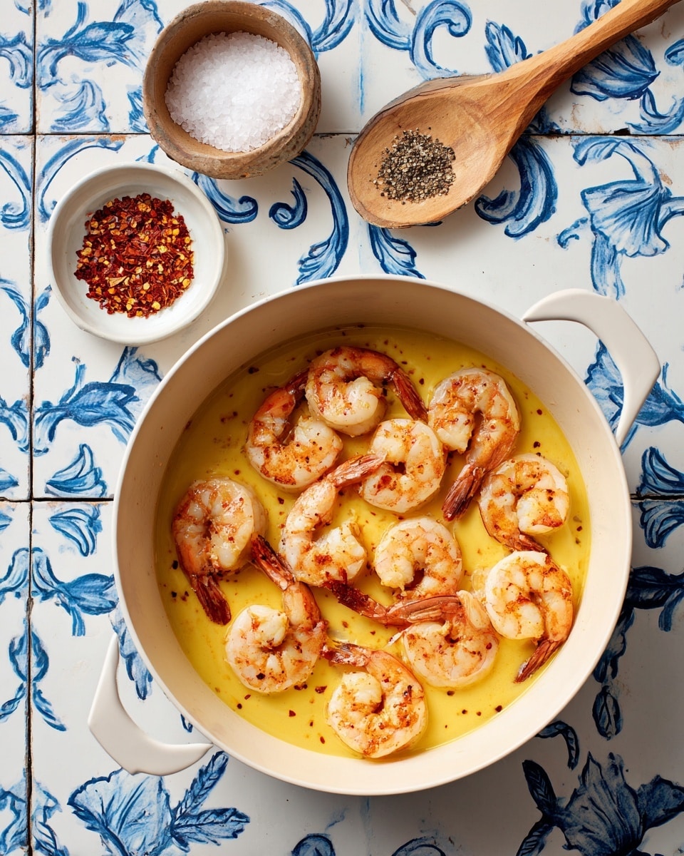 Shrimp Linguine with Lemon, Garlic, and White Wine Recipe