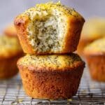 Gluten-Free Lemon Poppy Seed Muffins (Vegan) Recipe