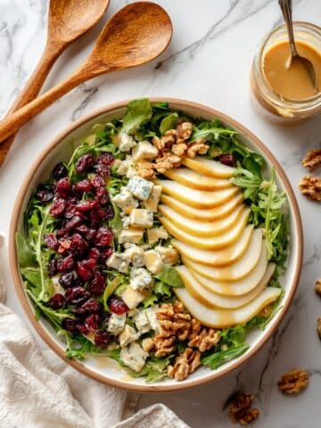Pear Walnut Blue Cheese Salad Recipe