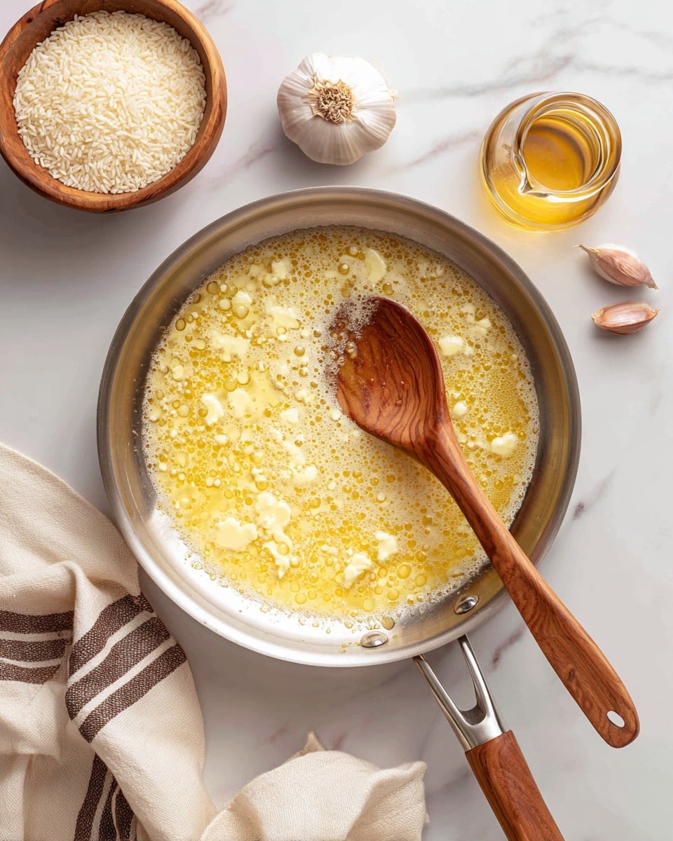 Creamy Garlic Parmesan Rice Recipe - Recipe Image