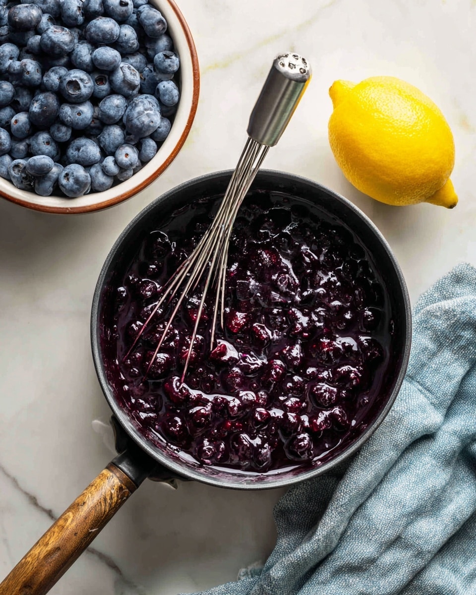 Homemade Blueberry Pancake Syrup Recipe