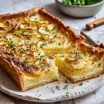 Cheesy Potato Chive Galette Recipe