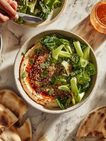 Harissa Eggs in Whipped Goat Cheese Recipe