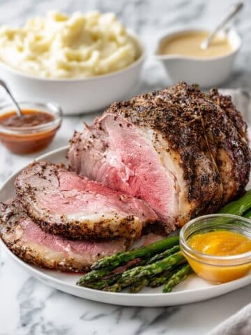 Roasted Leg of Lamb with Anchovies, Capers and Rosemary Recipe