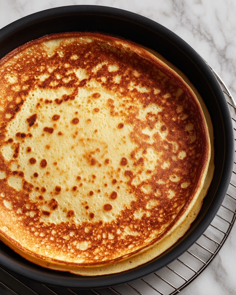 Savoury Chickpea Pancake (Vegan, GF) Recipe - Recipe Image