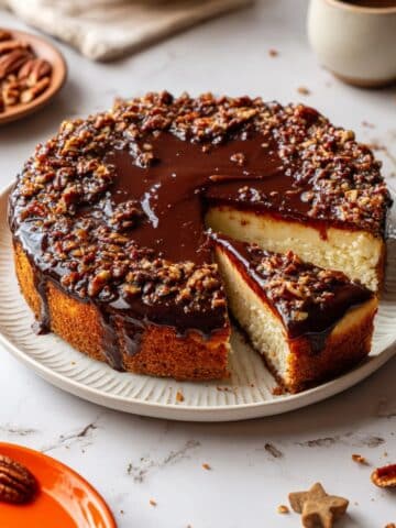 Vegan Pecan Upside Down Cake Recipe