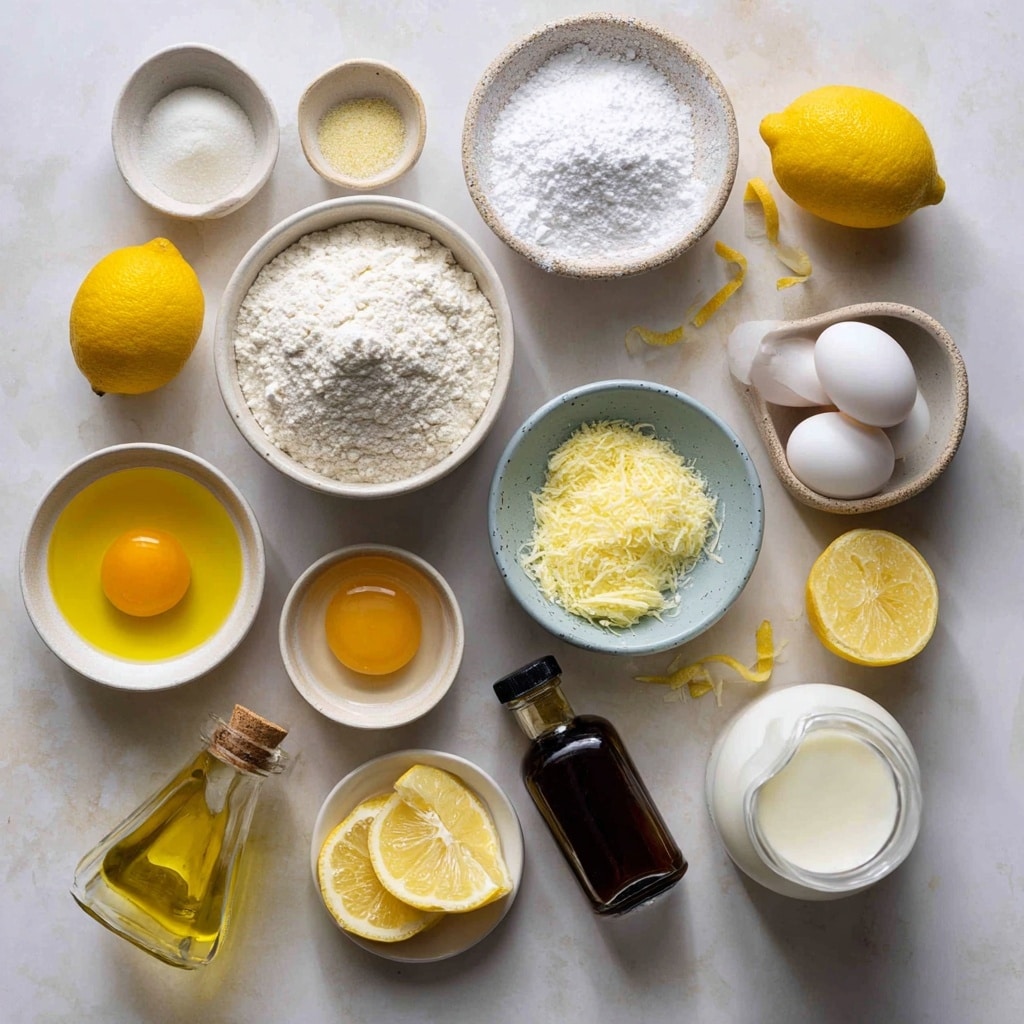 A white bowl sits on a white marbled surface filled with a fine white powder, likely flour, evenly spread inside. In the next scene, the same white bowl contains a mix of the white powder with a cracked bright yellow egg in the middle and a shiny silver whisk partially submerged, resting inside the mixture. The bowl and whisk are positioned from a top view. Photo taken with an iphone --ar 4:5 --v 7