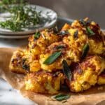 Crispy Brown Butter Sage Smashed Potatoes Recipe