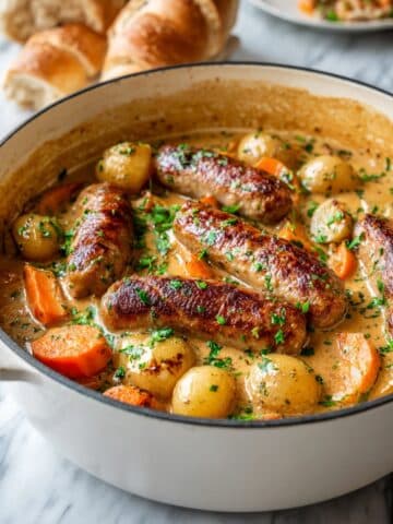 Sausage, Potato & Leek Casserole Recipe