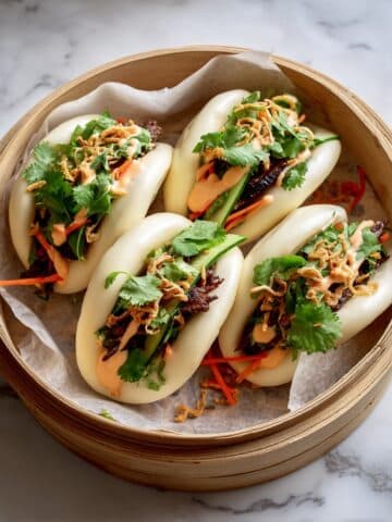 Hoisin Tofu Bao Buns (Vegan) Recipe