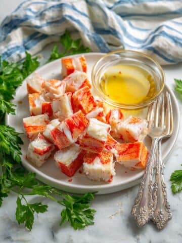 Vegan Lobster Made from King Oyster Mushrooms Recipe