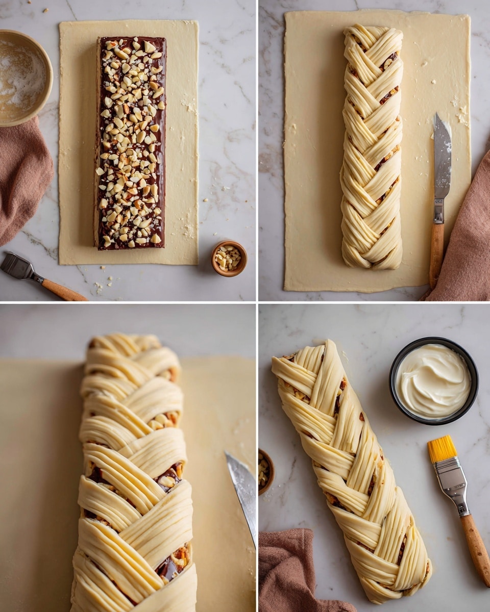 Chocolate Pastry Braid Recipe - Recipe Image