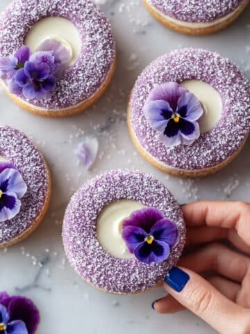 Honey, Hibiscus & Viola Cookies Recipe