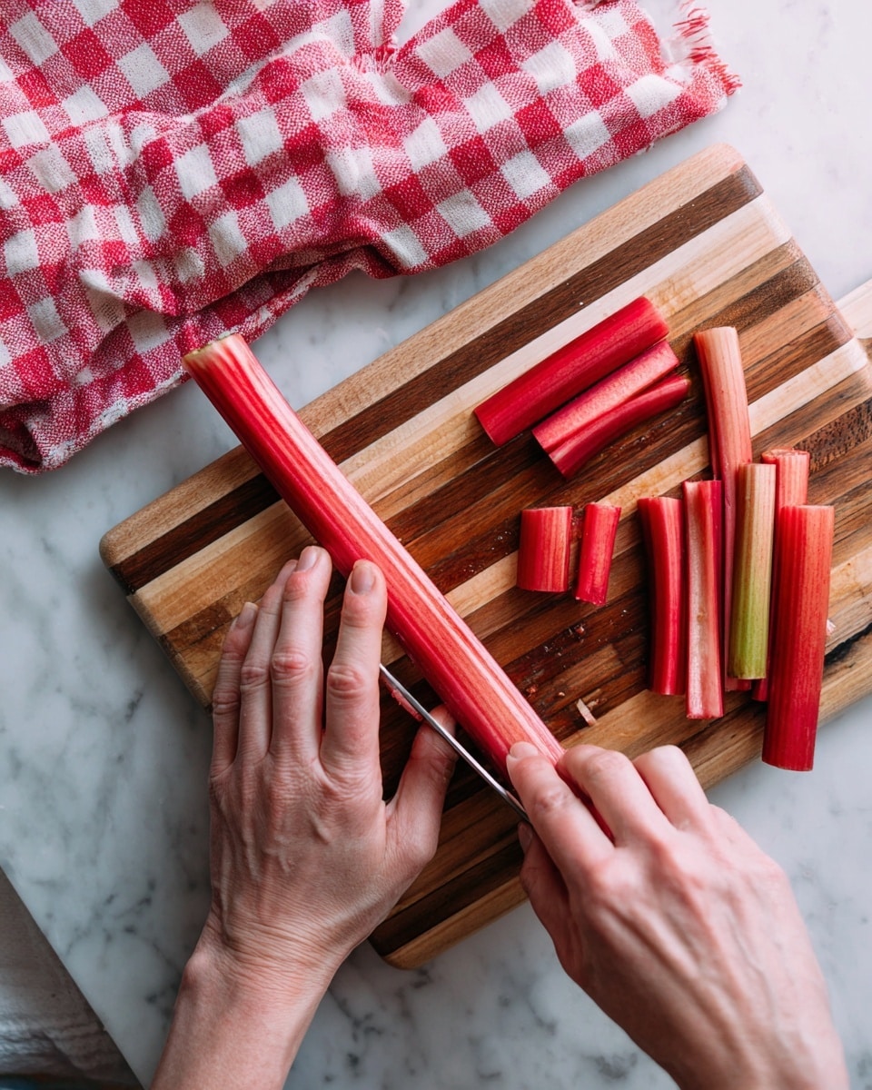 Small Batch Rhubarb Jam Recipe - Recipe Image