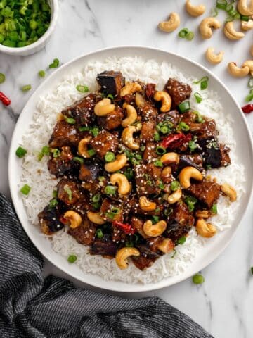 Cashew Chicken in Spicy Hoisin Sauce Recipe