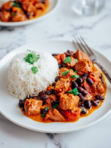 Caribbean Chicken Thigh Curry Recipe