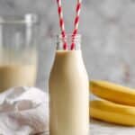 Creamy Banana Milk with Coconut and Cinnamon Recipe