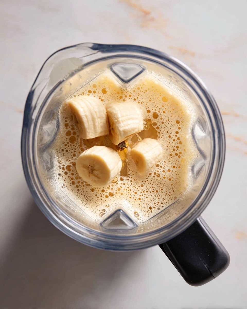 Creamy Banana Milk with Coconut and Cinnamon Recipe - Recipe Image