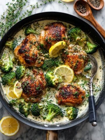 Seared Chicken Breast with Creamy Dill Sauce Recipe