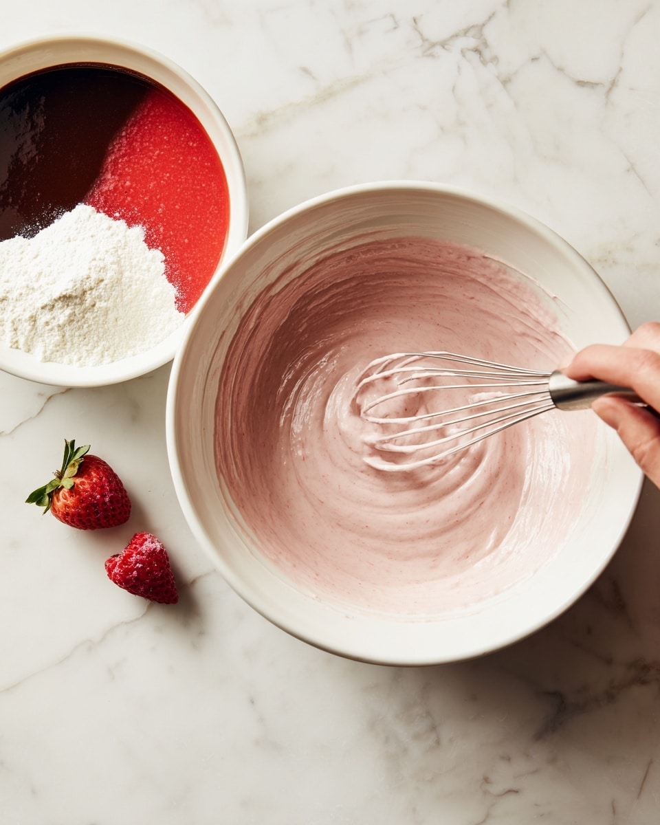 Small-batch Vegan Strawberry Cake Recipe - Recipe Image