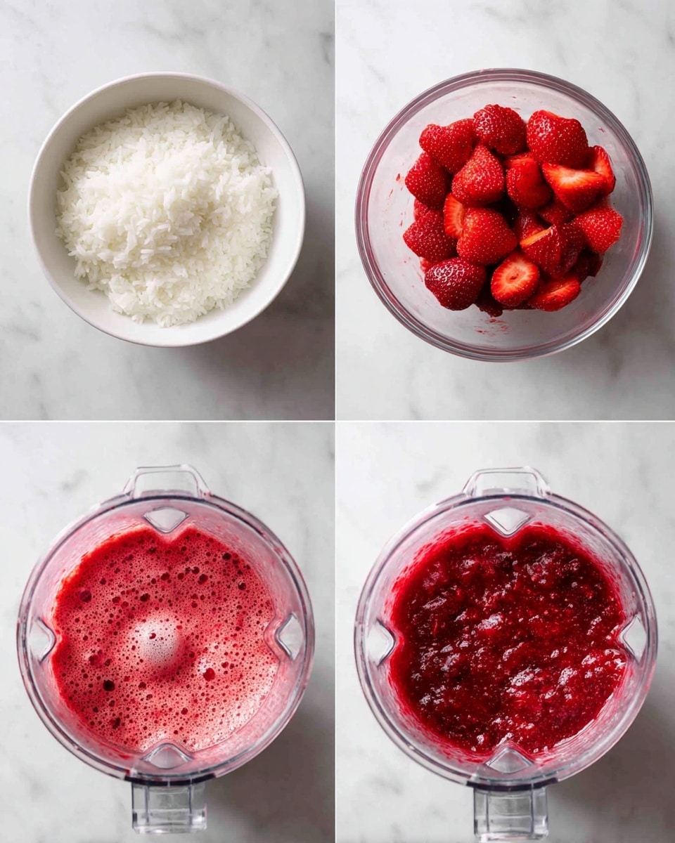 Easy Fresh Strawberry Mousse Recipe - Recipe Image