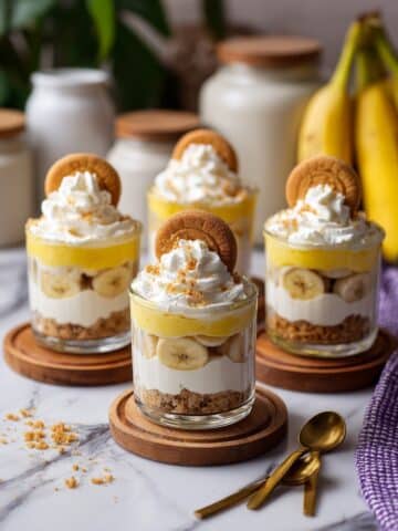 Creamy Banana Pudding Cups with Vanilla Wafers Recipe