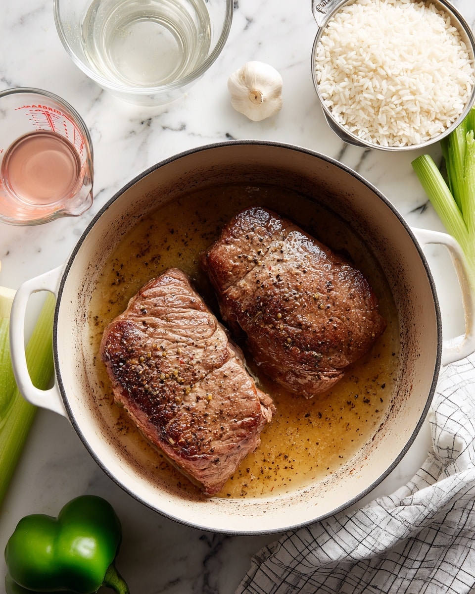 Cajun Venison Rice and Gravy Recipe - Recipe Image
