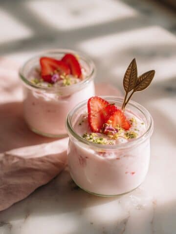 Roasted Fennel Strawberry Yogurt Recipe