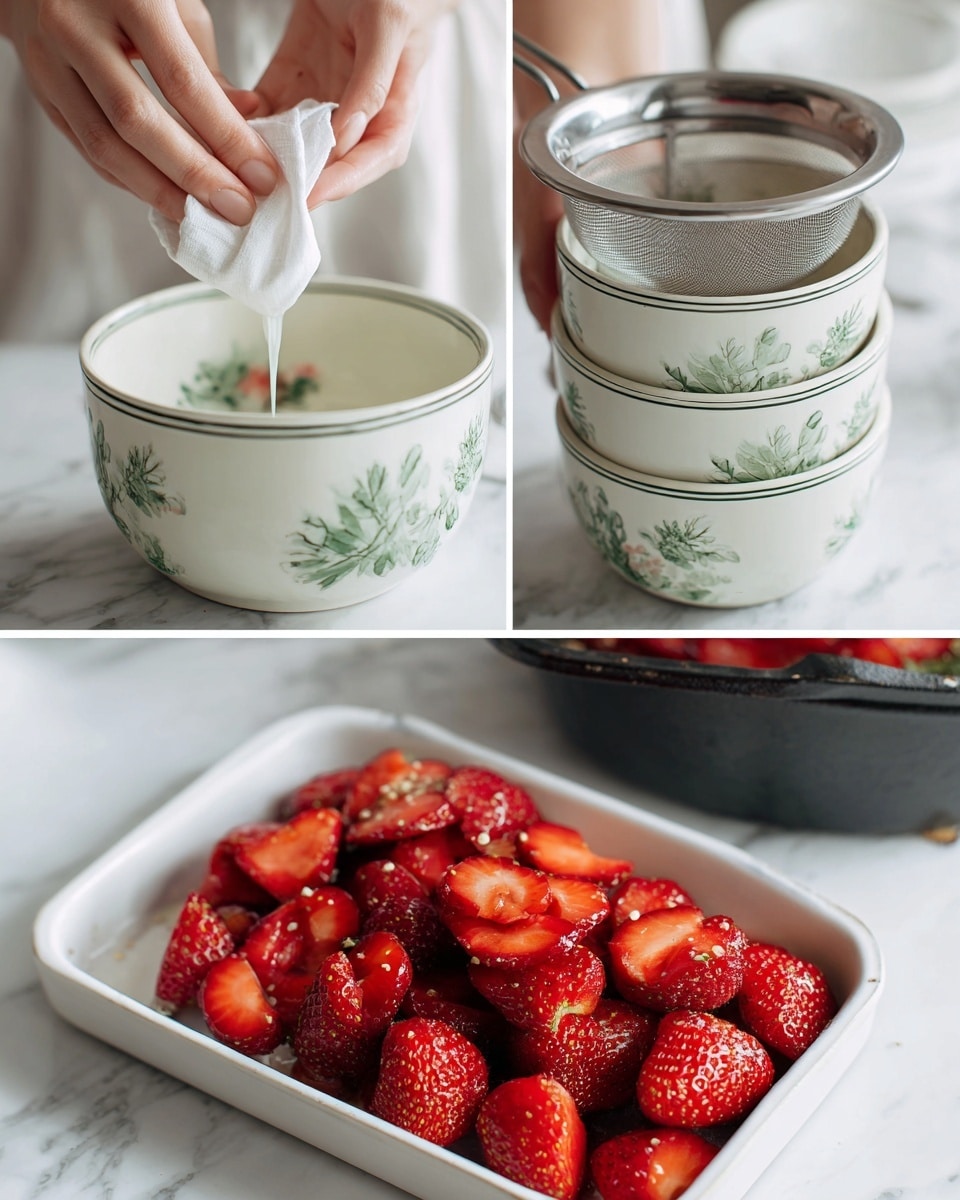 Roasted Fennel Strawberry Yogurt Recipe - Recipe Image