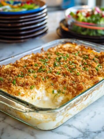 Easy Cheesy Potato Casserole Recipe