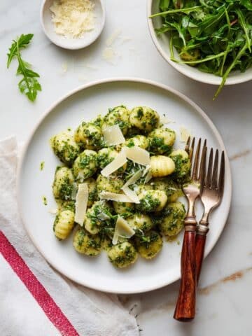 Creamy Pesto Gnocchi Recipe