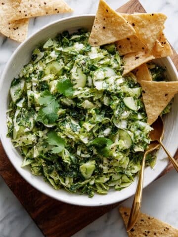 Microchop Green Goddess Salad Recipe