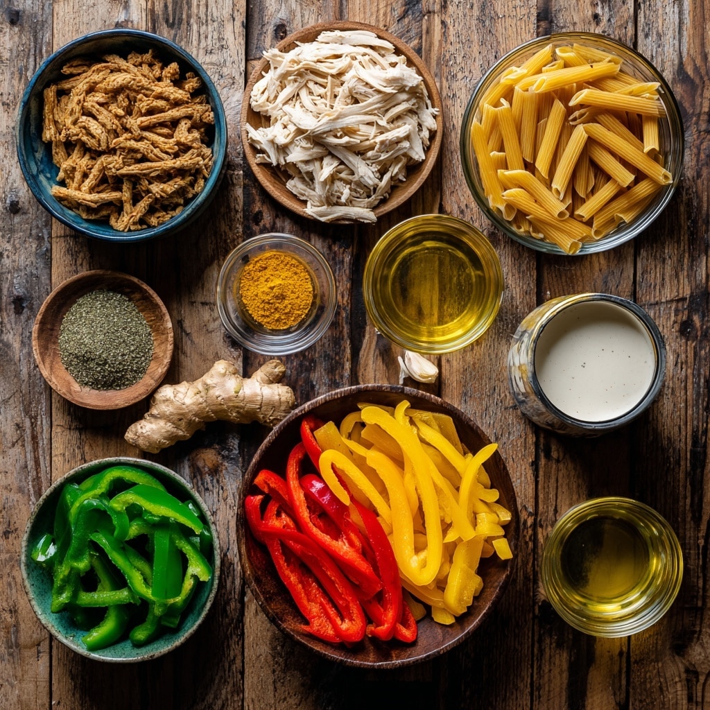 A round stainless steel pan filled with a colorful mix of sautéed vegetables, mainly sliced red, green, and yellow bell peppers along with translucent cooked onions. The peppers are cut into long, thin strips and are evenly spread throughout the pan, showing a slightly softened texture with a light shine, indicating they are cooked but not mushy. A dark wooden spoon rests inside the pan, partially submerged in the vegetables, with some small pieces stuck to it. The pan is set on a wooden surface and the lighting highlights the vibrancy of the peppers. photo taken with an iphone --ar 4:5 --v 7