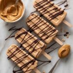 Chocolate Peanut Butter Banana Yogurt Pops Recipe