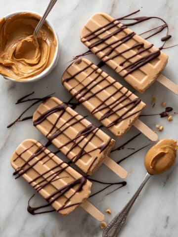 Chocolate Peanut Butter Banana Yogurt Pops Recipe