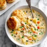 Slow Cooker Chicken Pot Pie Soup Recipe