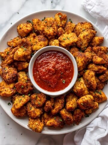 Garlic Parmesan Chicken Bites Recipe