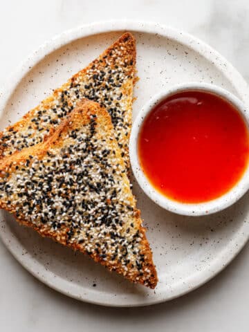 Sesame Prawn Toast (Shrimp Toast) Recipe