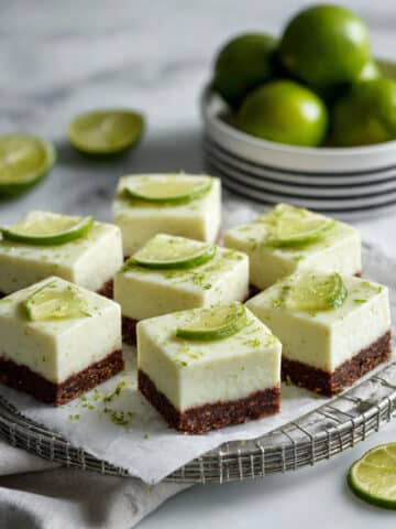 Healthier Key Lime Pie Bars Recipe