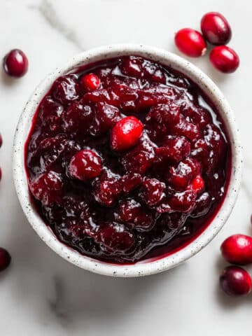 Slow Cooker Cranberry and Pomegranate Sauce Recipe