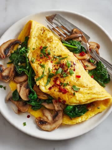 Chickpea Omelette - Vegan Omelette Recipe