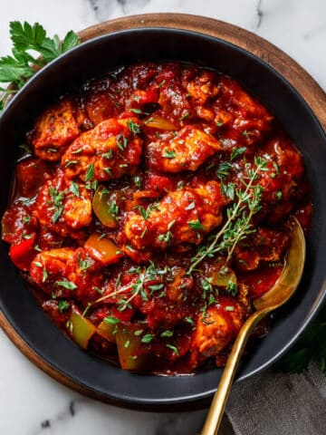 Slow Cooker or Instant Pot Chicken Cacciatore Recipe