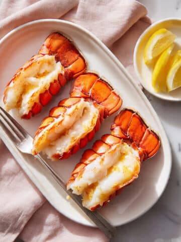 Roasted Yuzu Lobster Tails Recipe